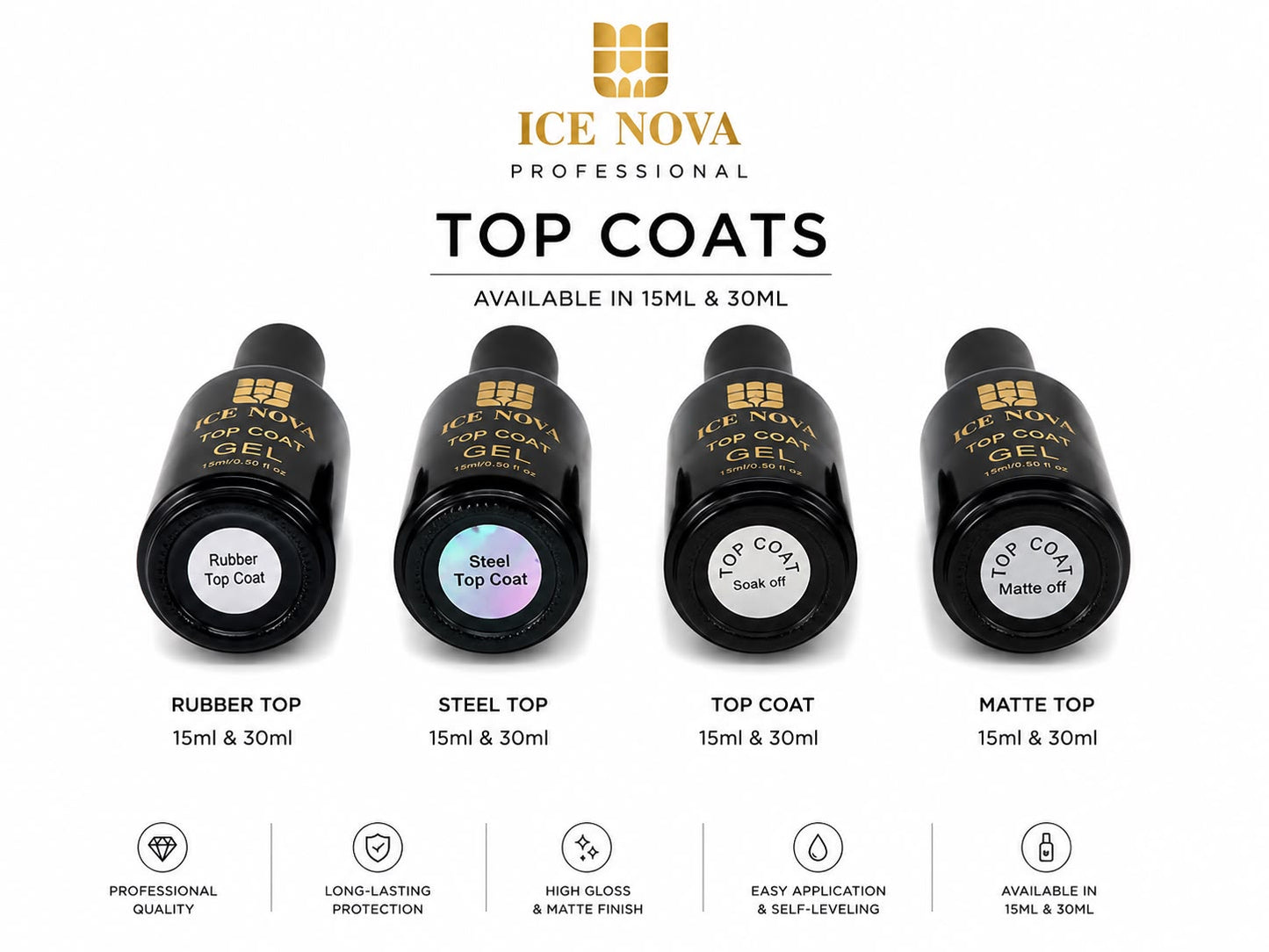 Steel / Top /  Rubber  top / Matte top coat