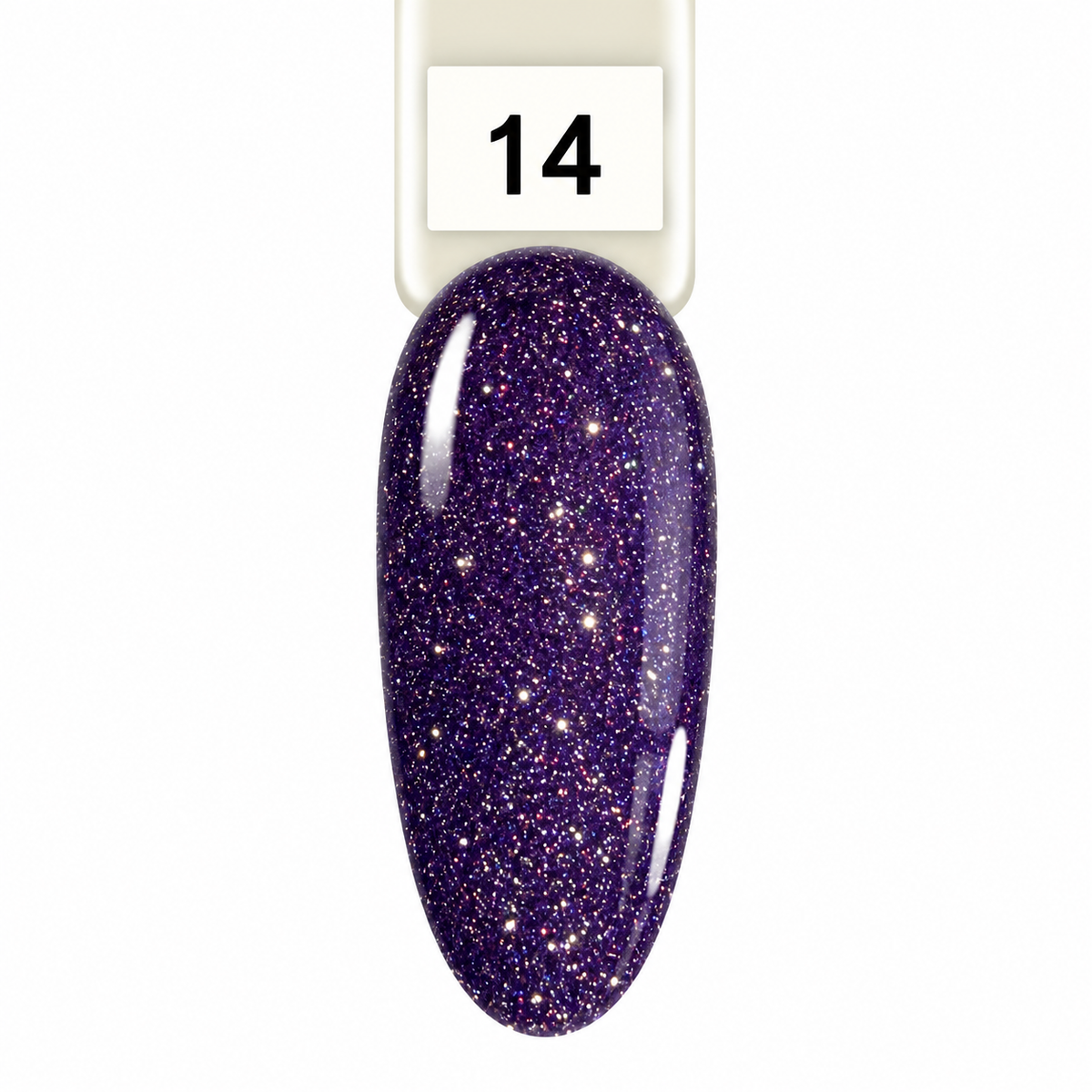 Flashing disco gel polish