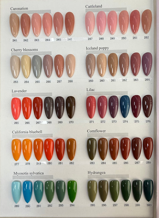 Luxury colors (241-300)
