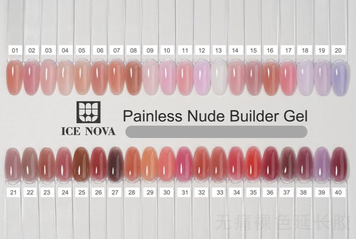 Painless nude builder gel