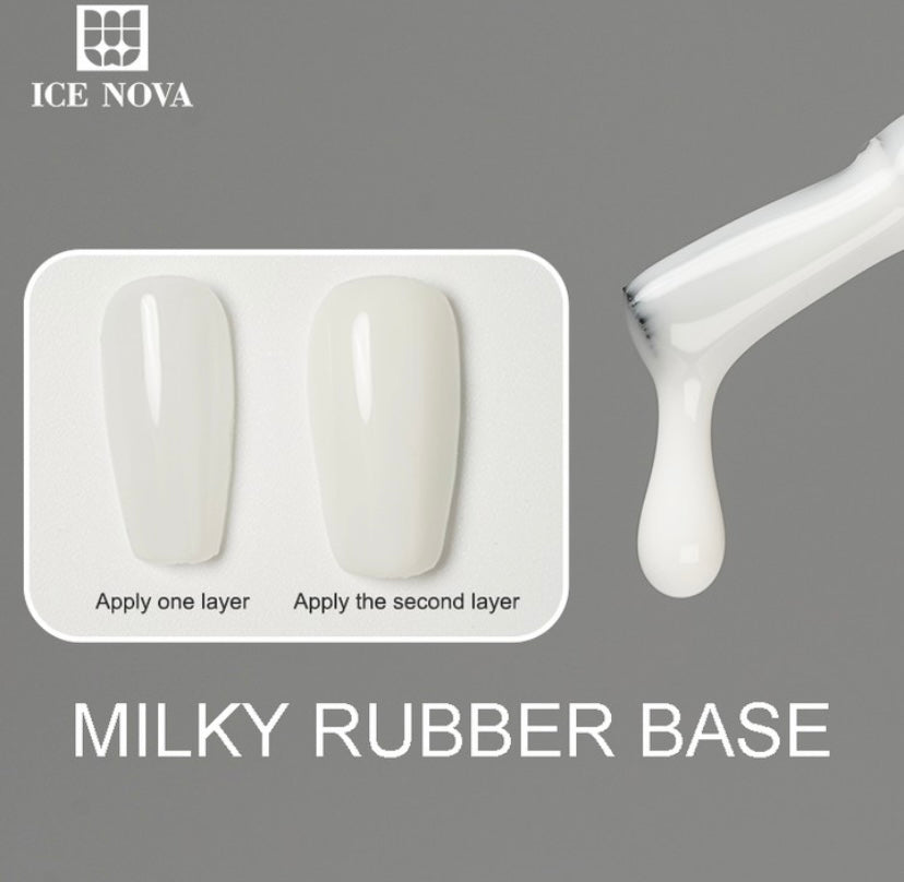 Milky rubber base