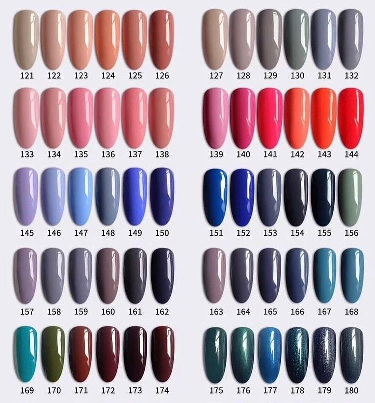 Luxury colors (121-180)